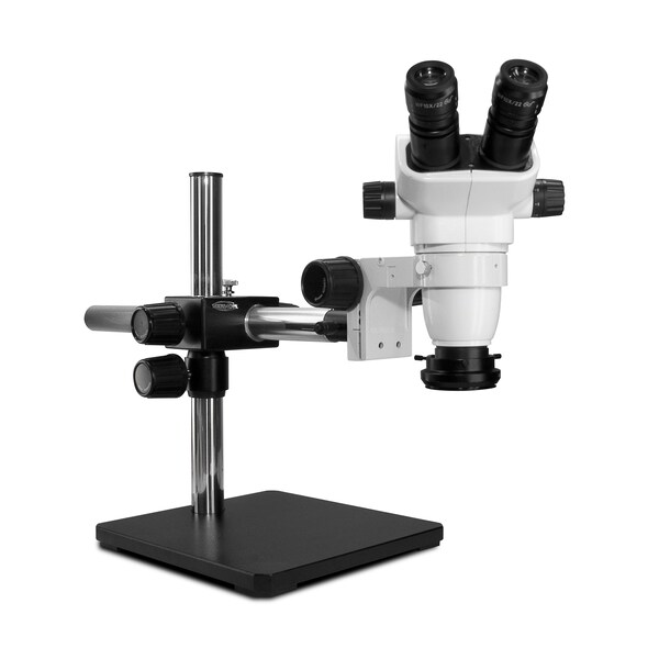 Scienscope SSZ Stereo Zoom Microscope With Low-Profile LED On Single Arm Stand SZ-PK5S-R3E - main